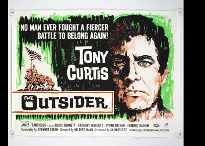 Lot 85 - The Outsider (1961) Quad Poster