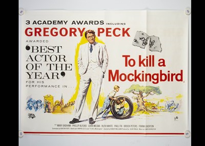Lot 86 - To Kill A Mockingbird (1964) Quad Poster