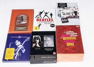 Lot 566 - Beatles and Solo DVDs / Videos plus