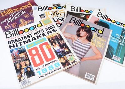 Lot 587 - Billboard Magazines plus