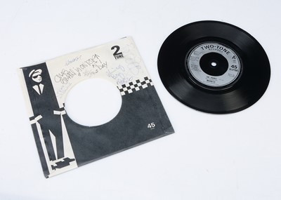 Lot 599 - Madness 7" Single / Signatures