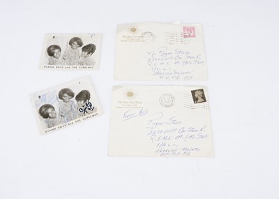 Lot 604 - Diana Ross and the Supremes / Signatures