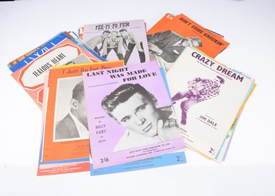 Lot 615 - Sixties Sheet Music