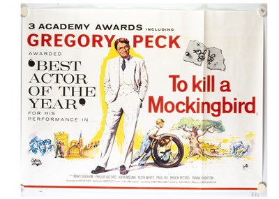 Lot 622 - To Kill A Mockingbird (1964) Quad Poster