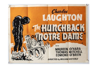 Lot 626 - The Hunchback of Notre Dame (rr) Quad Poster