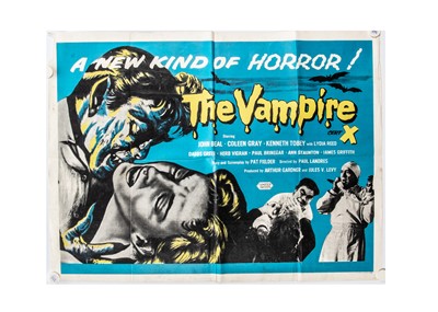 Lot 628 - The Vampire (1957) Quad Poster