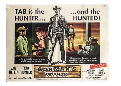 Lot 640 - Gunman's Walk (1958) Quad Poster