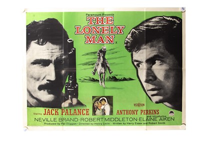 Lot 648 - The Lonely Man (1957) Quad Poster