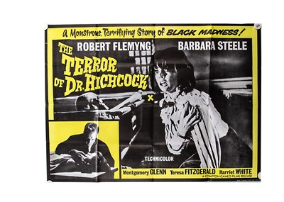 Lot 650 - The Terror Of Dr. Hitchcock (1962) Quad Poster