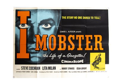 Lot 651 - I Mobster (1958) Quad Poster