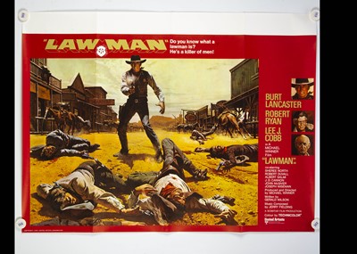 Lot 95 - The Lawman (1971) Quad Poster