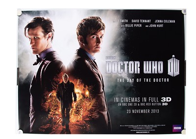 Lot 658 - Doctor Who (2013) Quad Poster / The Day of the Doctor