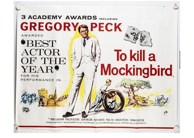 Lot 668 - To Kill A Mockingbird (1964) Quad Poster