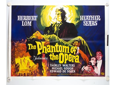 Lot 670 - The Phantom Of The Opera (1962) Quad Poster