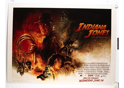 Lot 676 - Indiana Jones and The Dial Of Destiny (2023) Quad Posters