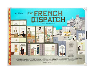 Lot 678 - The French Dispatch (2021) Quad Poster