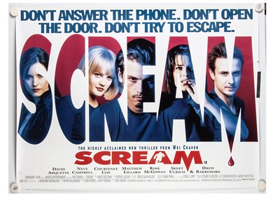 Lot 682 - Scream (1997) UK Quad Poster