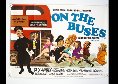 Lot 98 - On The Buses (1971) Quad Poster