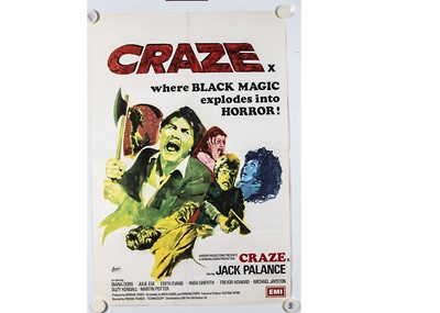 Lot 703 - Horror Film Half Quad Posters