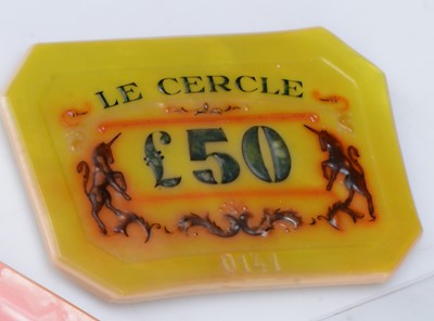 Lot 713 - James Bond / Le Cercle Casino Plaques