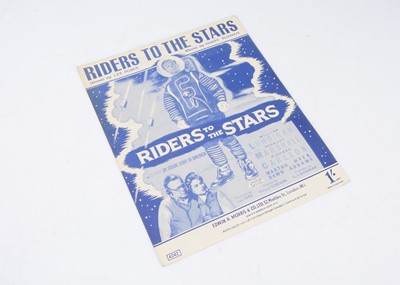 Lot 725 - Riders To The Stars Film / Sheet Music