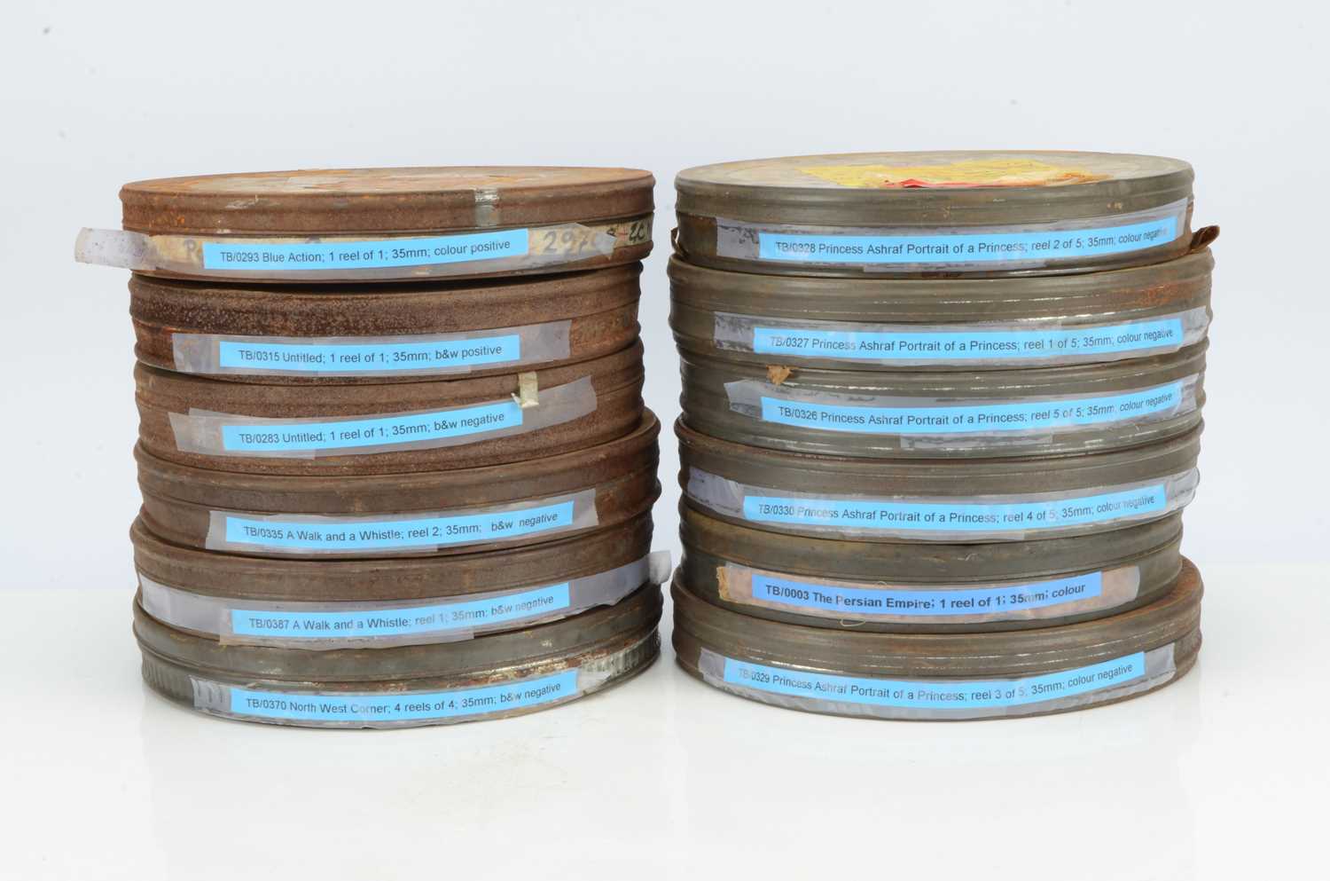 Lot 744 - Princess Ashraf 35mm Documentary Films plus