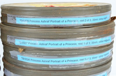 Lot 744 - Princess Ashraf 35mm Documentary Films plus