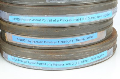 Lot 744 - Princess Ashraf 35mm Documentary Films plus