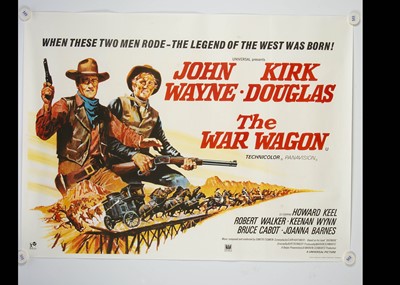 Lot 104 - The War Wagon (1967) Quad Poster