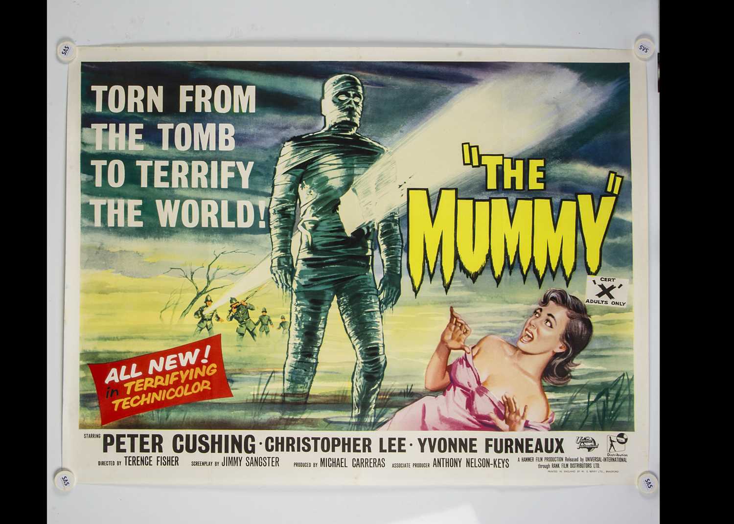 Lot 106 - The Mummy (1959) UK Quad Poster