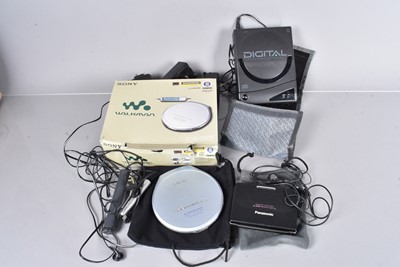 Lot 783 - Sony Walkman D-EJ925 / Philips Portable CD / Panasonic Cassette Player