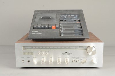 Lot 794 - Yamaha Receiver / Akai Cassette Deck