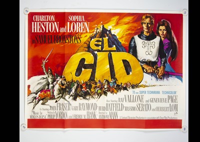 Lot 109 - El Cid (1961) Quad Poster