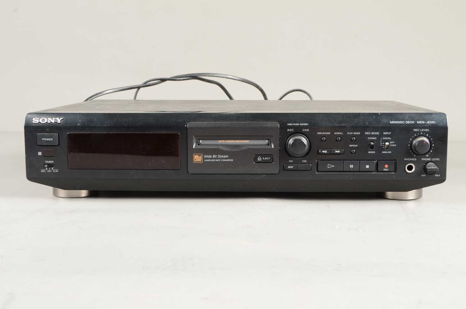Lot 802 - Sony Minidisc Recorder