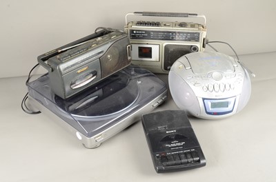 Lot 804 - Radio Cassette/ CD Players