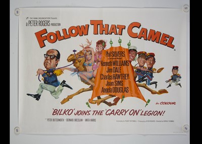 Lot 110 - Follow That Camel (1967) Quad Poster