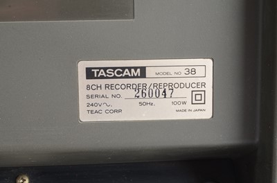 Lot 810 - Tascam Model 38 Reel to Reel Recorder