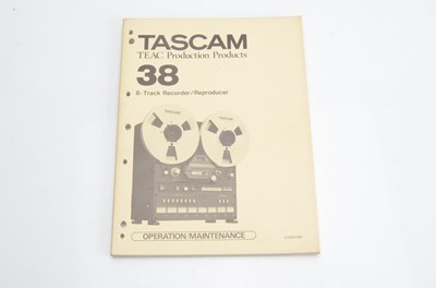Lot 810 - Tascam Model 38 Reel to Reel Recorder