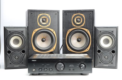 Lot 812 - Denon Amp / Tannoy and Mission Speakers