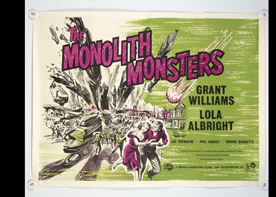 Lot 113 - Monolith Monsters (1957) Quad Poster