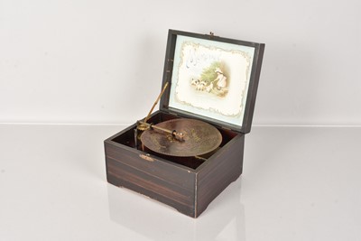 Lot 14 - A Monopol Table Disc Musical box