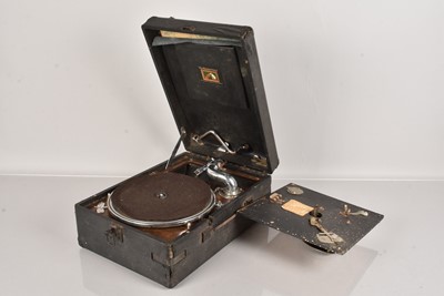 Lot 29 - HMV Model 102 portable