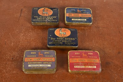 Lot 30 - Gramophone Needle Tins