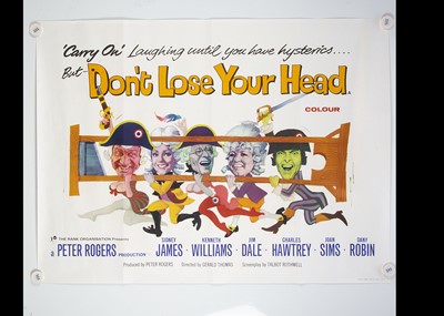 Lot 121 - Carry On Don't Lose Your Head (1966) Quad Poster
