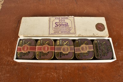 Lot 107 - Gramophone Needle Tins