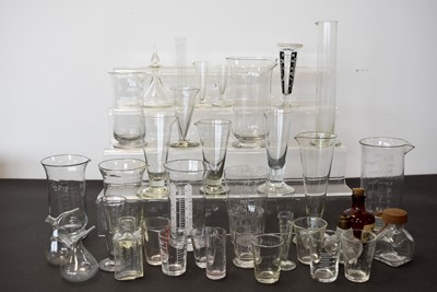 Lot 127 - A collection of British and Overseas glass measures