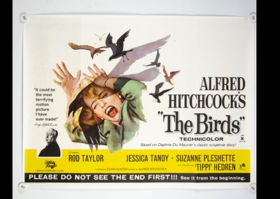 Lot 128 - The Birds (1963) Quad Poster