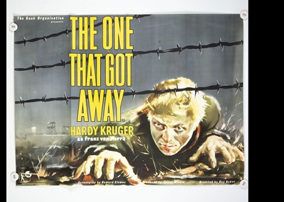 Lot 130 - The One That Got Away (1957) Quad Poster