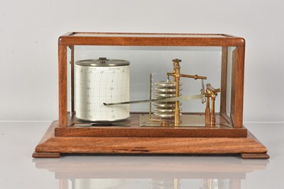 Lot 158 - A 20th Century cased Barograph by Casella of London