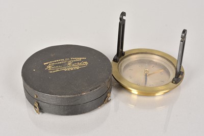 Lot 178 - A French Surveyor's Compass by Henri Morin